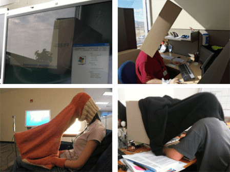 How to reduce glare on computer screen Direct sun