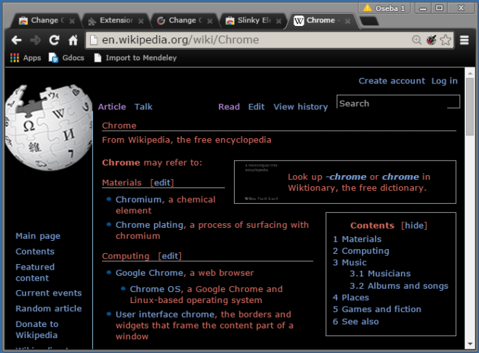 How to change the theme in Google Chrome