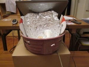 anti-reflective glare free computer lighting - last prototype 6