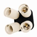 anti-reflective glare free computer lighting - socket adapter