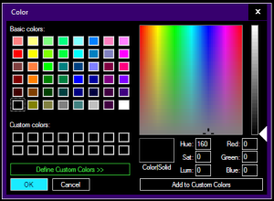 How to change text and background color in Windows 10 – GLARminY