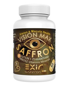 Lutein-zeaxanthin-meso-zeaxanthin eye supplement_Exir Vision Max Suffron AREDS 2