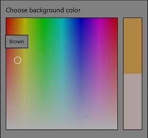 Windows 10 change colors Choose color dialog box - rainbow