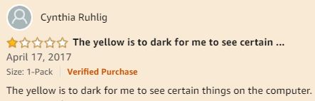 Eye strain screen filter amazon review - Skyper distortion acuity